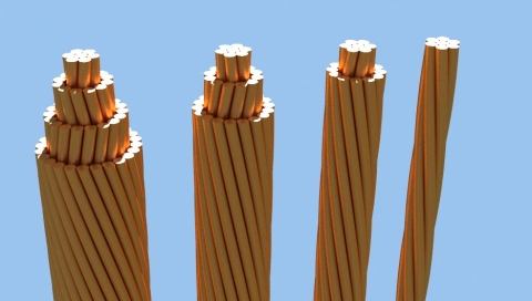 Cáp đồng trần xoắn C